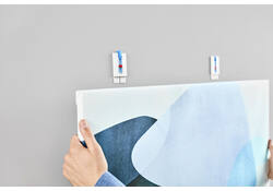 Klevende spijker tesa® canvas- behang en pleisterwerk 2kg wit