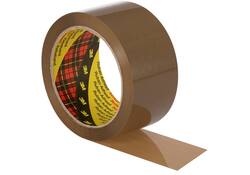 Verpakkingstape Scotch 371 50mmx66m bruin PP