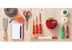 Verpakkingstape dispenser Scotch met 2 rollen Secure seal tape 50mmx66m bruin