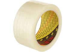 Verpakkingstape Scotch 371 50mmx66m transparant PP 6 rollen