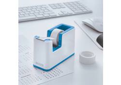 Plakbandhouder Leitz WOW wit/blauw