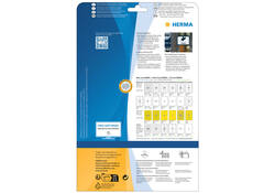 Etiket HERMA 9500 210x297mm weerbestendig wit 10stuks