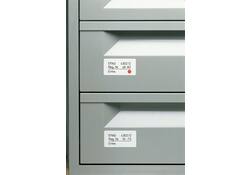 Etiket HERMA 10608 19x27mm verwijderbaar wit 960stuks