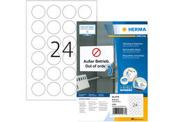 Etiket HERMA 4476 40mm 2400st