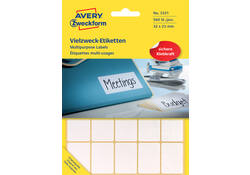 Etiket Avery Zweckform 3321 32x23mm wit 560stuks
