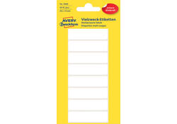 Etiket Avery Zweckform 3086 50x14mm wit 64stuks