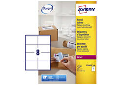 Etiket Avery L7165B-100 99.1x67.7mm blockout 800stuks