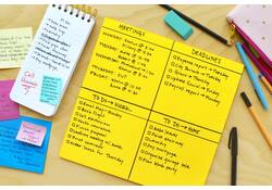 Memoblok Post-it Super Sticky Big Notes BN11-EU geel 279x279mm