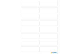 Etiket HERMA 3739 12x40mm wit 112 stuks