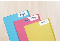 Etiket HERMA 10605 13x40mm verwijderbaar 896stuks