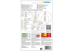 Etiket HERMA 2362 13x40mm rood 896 stuks