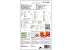 Etiket HERMA 2495 52x82mm groen 128stuks