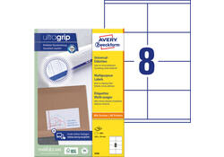 Etiket Avery Zweckform 3426 105x70mm wit 800stuks