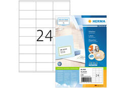 Etiket HERMA 4453 70x36mm premium wit 2400stuks