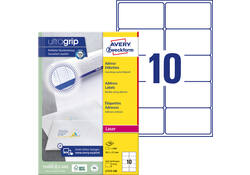 Etiket Avery L7173-100 99.1x57mm wit 1000stuks