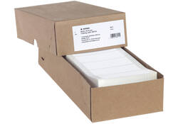 Etiket HERMA 8211 88.9x35.7mm 1-baans wit 4000stuks