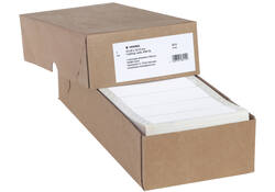 Etiket HERMA 8212 101.6x35.7mm 1-baans wit 4000stuks