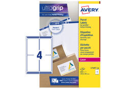 Etiket Avery L7169-250 99.1x139mm wit 1000stuks