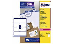 Etiket Avery L7165-250 99.1x67.7mm wit 2000 stuks
