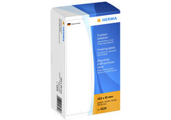 Frankeeretiket HERMA 4329 dubbel 163x45mm 500stuks