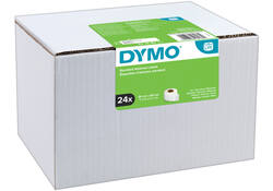 Etiket Dymo LabelWriter adressering 28x89mm 24 rollen á 130 stuks wit