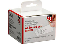Labeletiket Quantore 11354 57mmx32mm wit