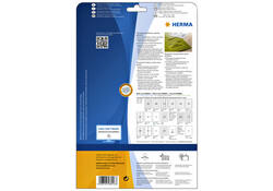 Etiket HERMA 8016 45.7x21.2mm transparant 1200 stuks