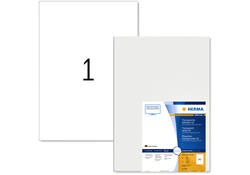 Etiket HERMA 8694 A3 297x420mm transparant 50 stuks