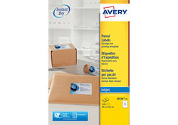 Etiket Avery J8166-25 99.1x93.1mm wit 150stuks
