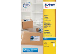 Etiket Avery J8169-25 99.1x139mm wit 100stuks