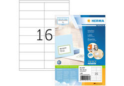 Etiket HERMA 4427 105x35mm premium wit 1600stuks