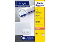 Etiket Avery Zweckform 3651-200 52.5x29.7mm wit 8000stuks