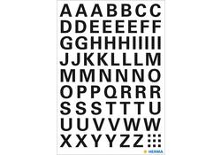 Etiket HERMA 4158 10mm letters A-Z zwart