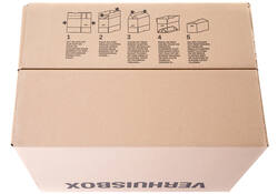 Verhuisdoos IEZZY 480x320x360mm bruin 25 stuks 3mm