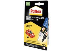 Secondenlijm Pattex all plastic tube 2 gram op blister