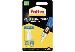 Secondelijm Pattex Classic tube 3gram op blister