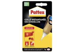 Secondelijm Pattex Gold gel tube 3gram op blister