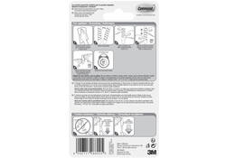 Haak Command middelgroot ovaal incl bevestigingsstrip 2 stuks
