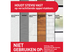 Bevestigingsstrip Command middelgroot klik vast 5,4kg zwart