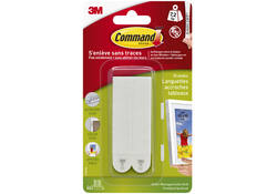 Bevestigingsstrip Command groot klik vast 7,2kg wit