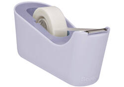Plakbandhouder Scotch C18 lavendel + 6 rollen magic tape 19mmx33m