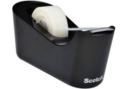 Plakbandhouder Scotch C18 zwart + 1 rol magic tape 19mmx33m