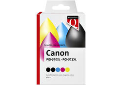 Inktcartridge Quantore alternatief tbv Canon PGI-570XL CLI-571XL 2x zwart 3x kleur