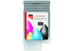 Inktcartridge Quantore alternatief tbv Canon PFI-107 licht zwart