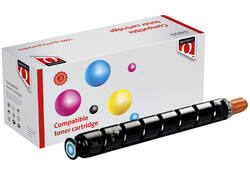 Tonercartridge Quantore alternatief tbv Canon C-EXV 34 blauw