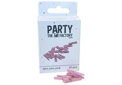 Knijpers Haza mini roze zak à 20 stuks