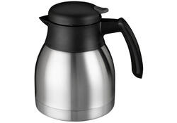 Thermoskan Bravilor dubbelwandig 1 liter RVS zwart