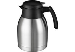 Thermoskan Bravilor dubbelwandig 1.5 liter RVS zwart