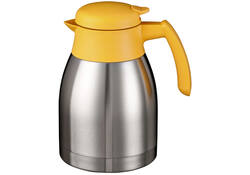 Thermoskan Bravilor dubbelwandig 1.5 liter RVS geel