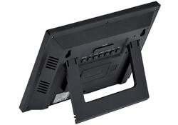 Wandklok MAUL Flow RC 23x16cm digitaal staan / hangen zwart incl batterij